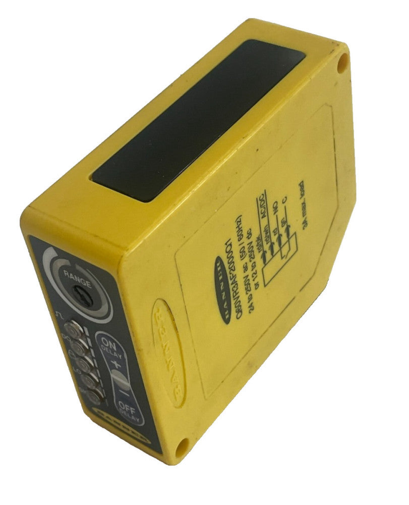 NEW BANNER ENGINEERING Q60VR3AF2000Q1 SENSOR 24-250V 50/60HZ
