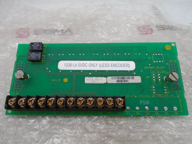 ALLEN BRADLEY 1336-L4 SERIES A CIRCUIT BOARD