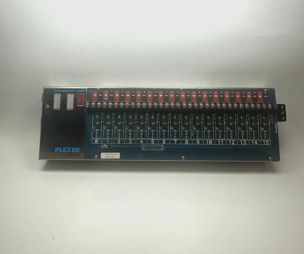 Dutec 1/0 Plexer IOP-AD/3+ (603TL25) 16 Channel -Used Great Condition Fast Ship