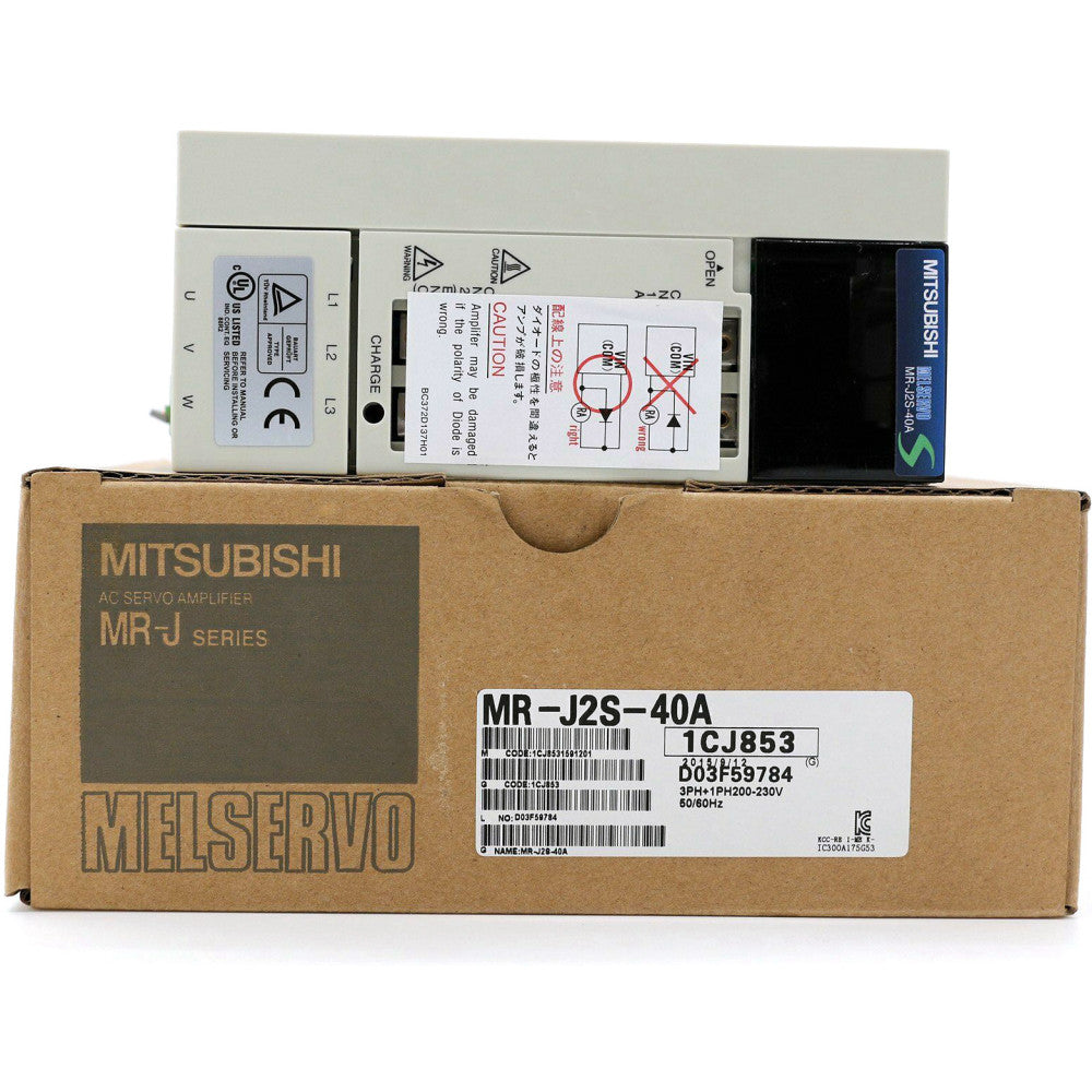 1PC New In Box MITSUBISHI MR-J2S-40A AC Servo Amplifier Drive Driver