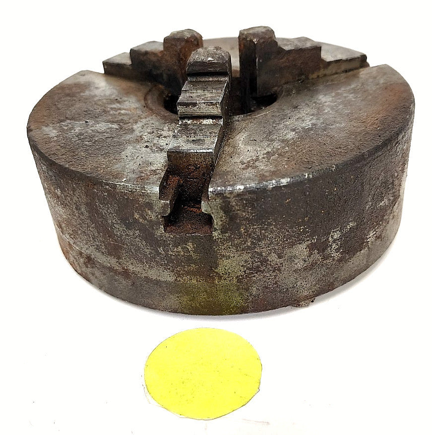 UNBRANDED 3 JAW 5" SELF-CENTERING LATHE CHUCK CAST IRON MATERIAL