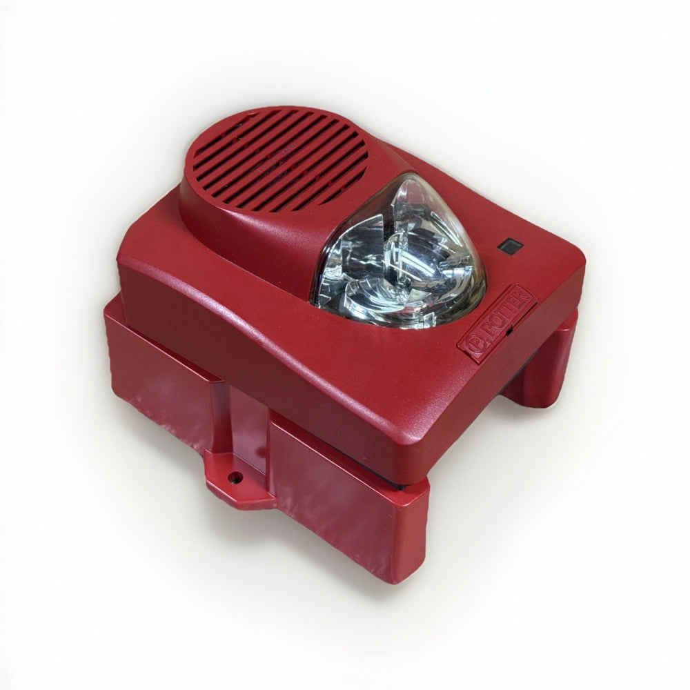 NEW Potter SH-120R Wall Mount Horn Strobe Clear Lens In/Outdoor BBX-5 FAST SHIP