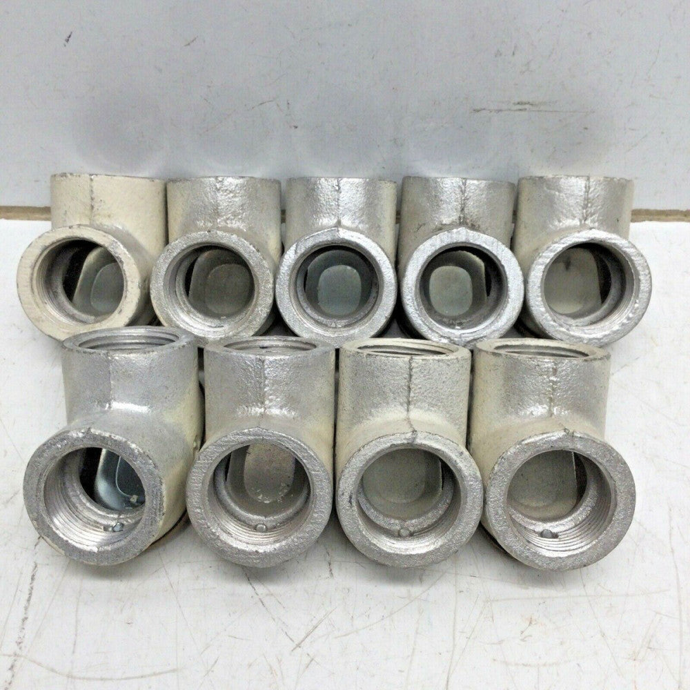 MIDWEST 1” Conduit Pulling Elbow, W/ Cover & Gasket (LOT of 9)