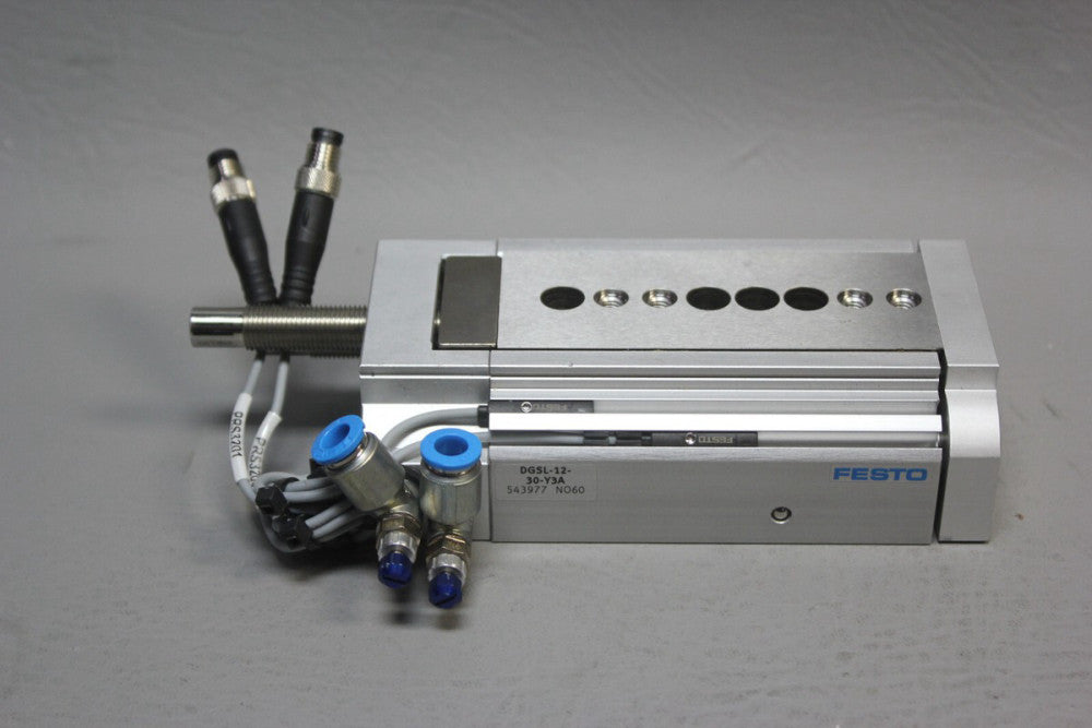 FESTO  GUIDED CYLINDER PNEUMATIC MINI SLIDE   DGSL-12-30-Y3A