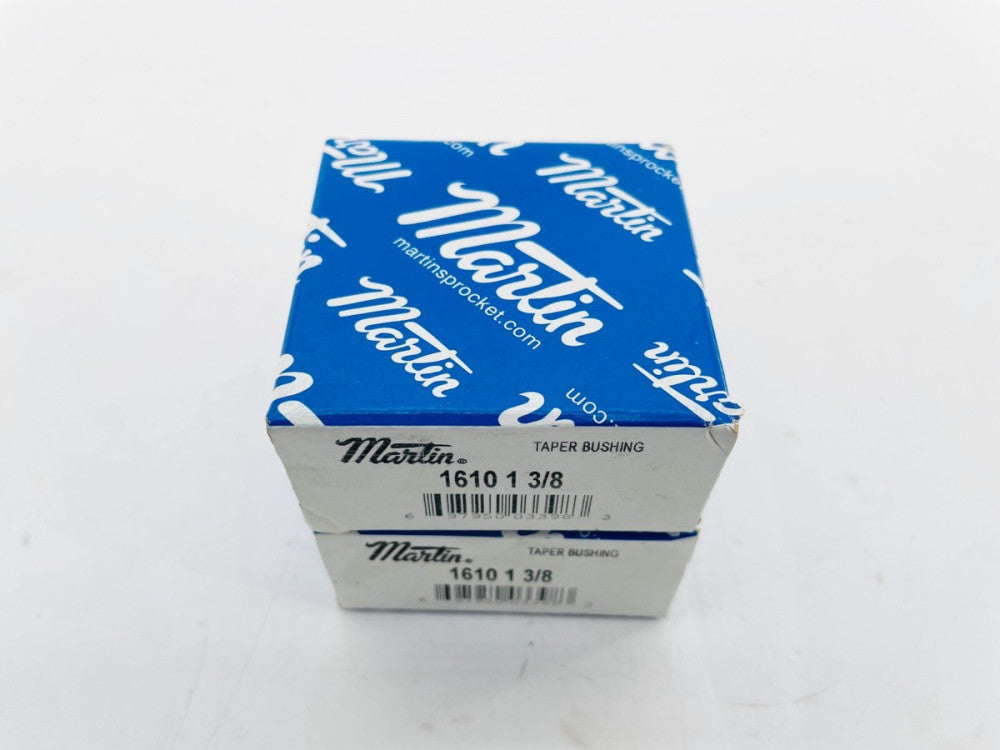 Lot of 2 New Martin 1610 1 3/8 Taper Bushing 1.375in Bore