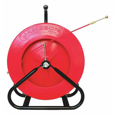 JAMESON 15-316-300 Mini Duct Hunter Traceable Rodder w/ 300 ft. of 3/16" Rod