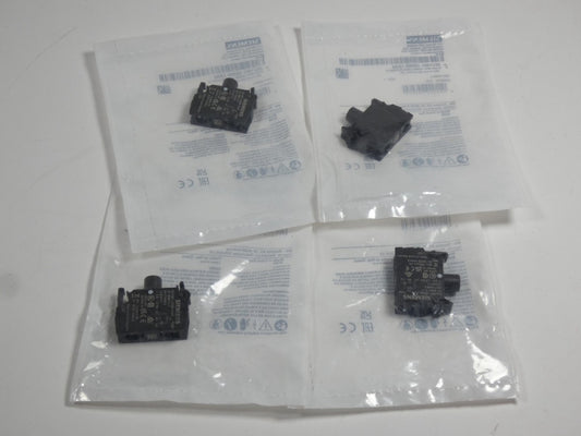*Lot of 4* Siemens 3SU1401-1BB60-1AA0 Led Light Module 24VAC/DC - NEW Surplus!
