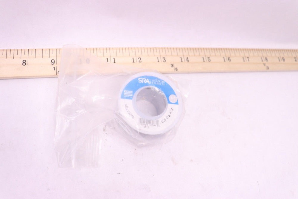 SRA No-Clean Flux Core Solder 63/37 4 oz. Spool