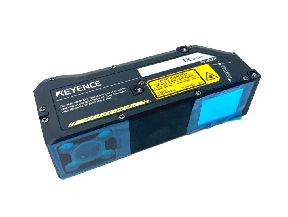 Keyence IX-360W Image Based Laser Sensor Head 360mm Scan/Line Mode