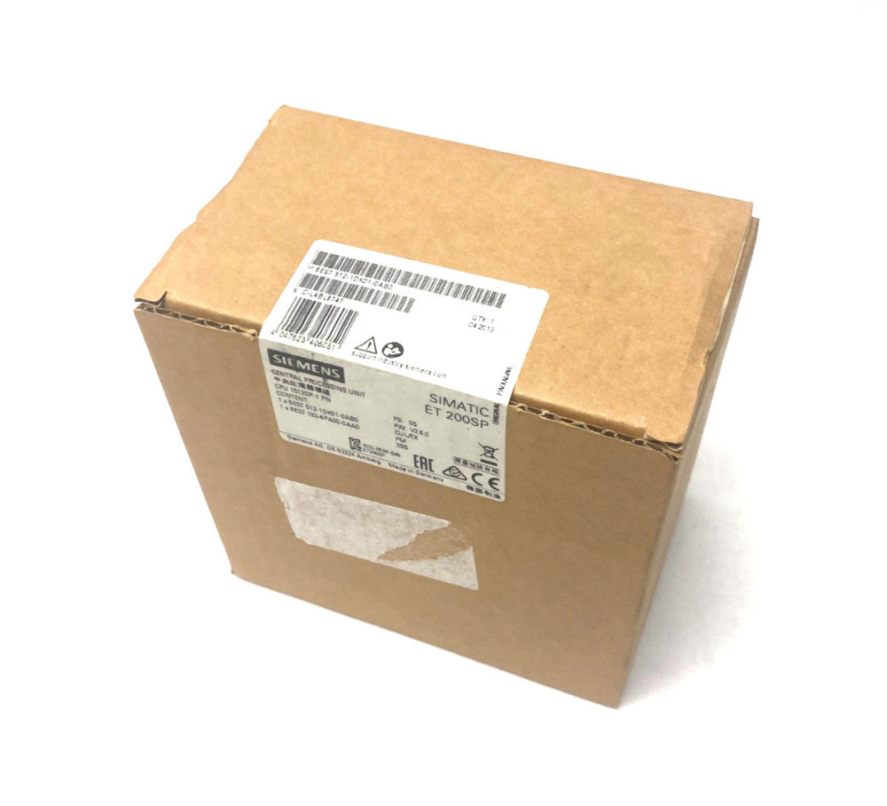 Siemens 6ES7 512-1DK01-0AB0 SIMATIC ET 200SP CPU Module 200kB 1Mb 1512SP-1 PN