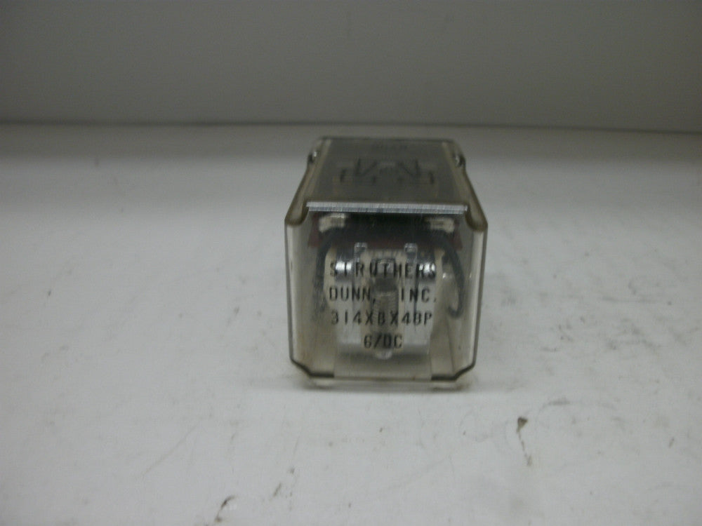 STRUTHERS DUNN 314XBX48P RELAY 8 PIN 6/DC