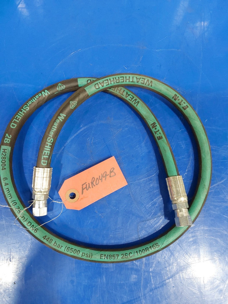 EATON, SWING CYLINDER HOSE 3FT, FUR049-B  (6500PSI)