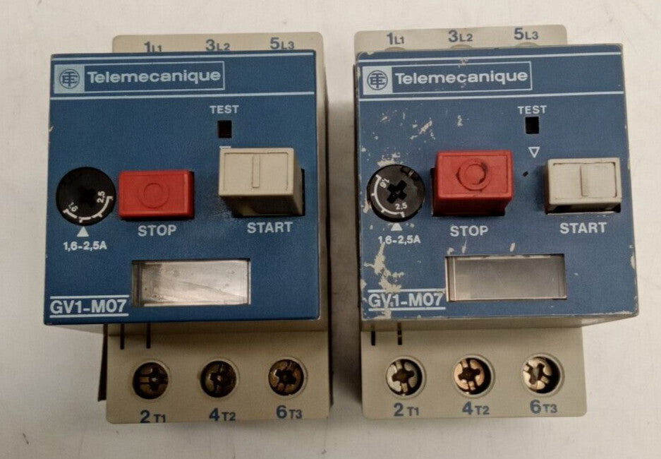 Telemecanique GV1-MO7 Motor Contactor (Lot of 2)