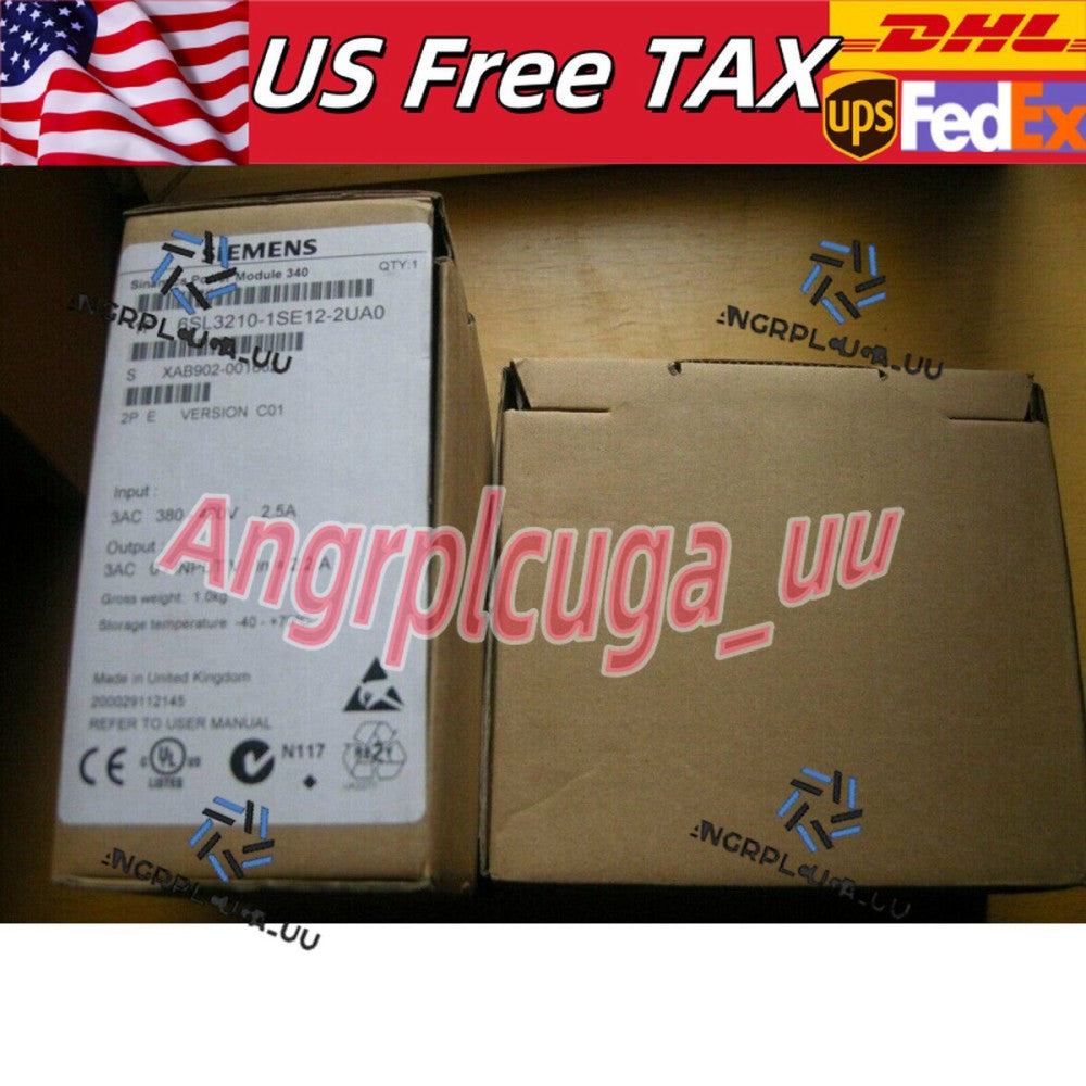 New Siemens 6SL3210-1SE12-2UA0 6SL32101SE122UA0 converter Power Module PM340