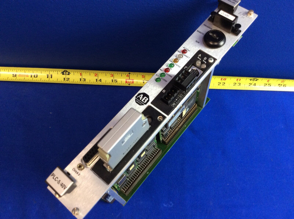 ALLEN BRADLEY PLC-5/40V PROGRAMMABLE CONTROLLER MODULE VME-5/L