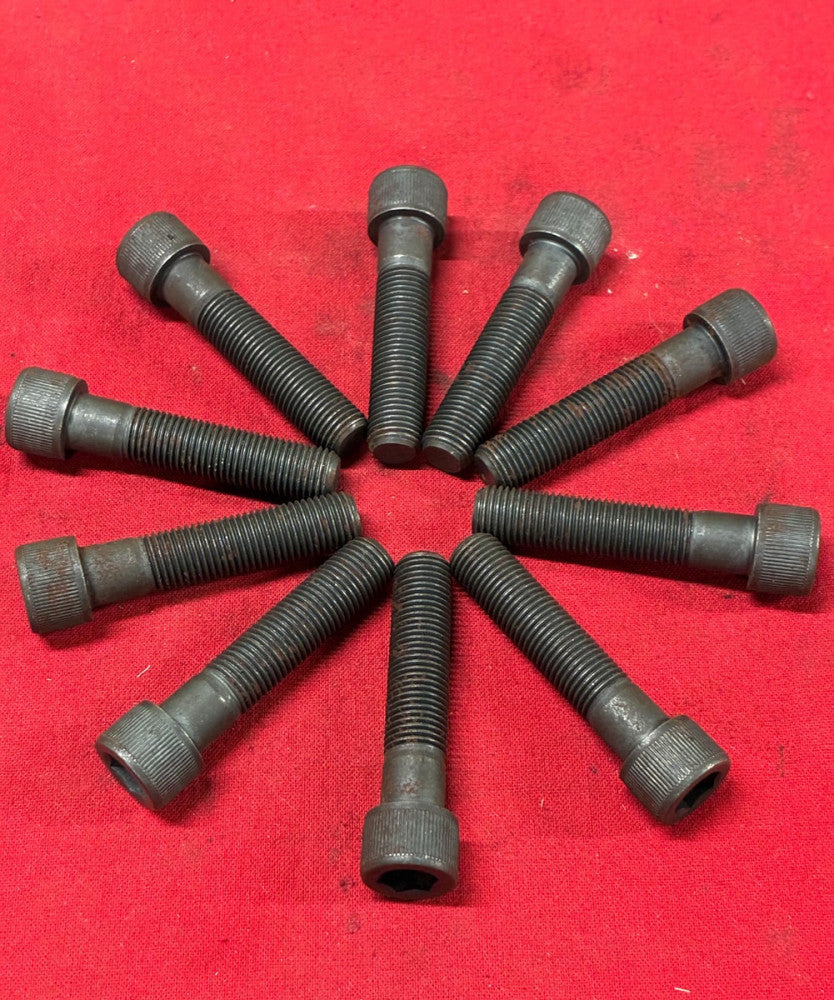 UNBRANDED SOCKET SCREWS 3/8"-24G X 1-3/4" (LOT OF 10)