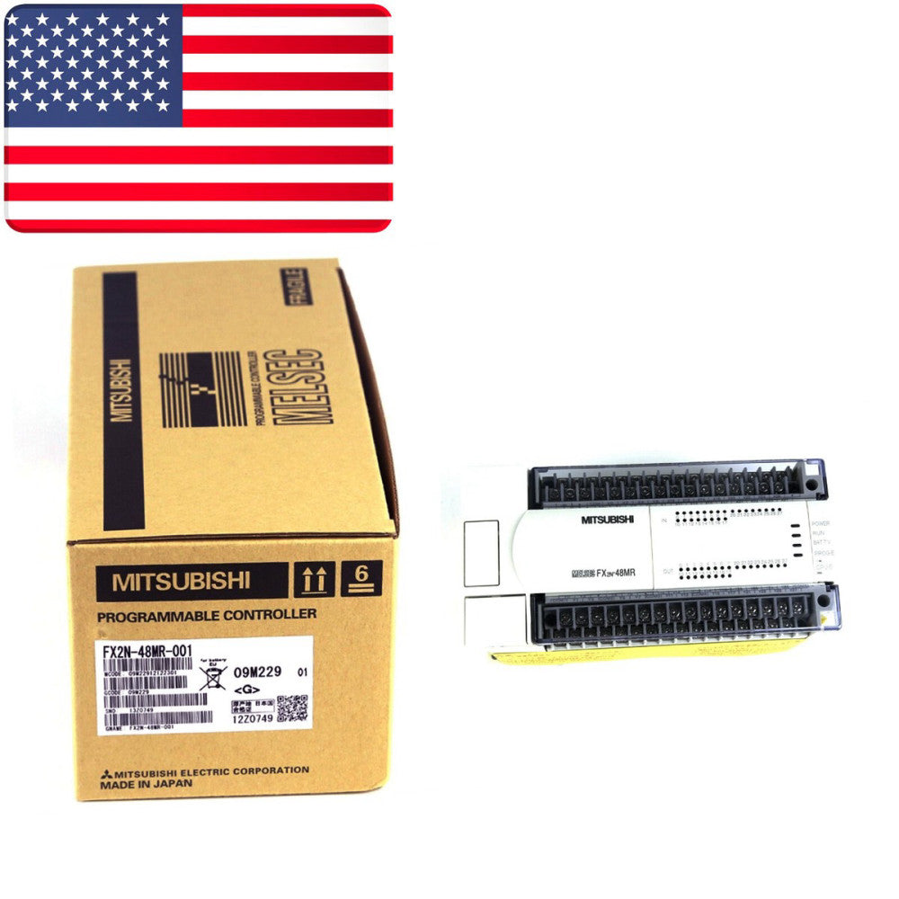 Mitsubishi MELSEC FX2N-48MR-001 FX2N48MR001 Programmable Logic Controller - US