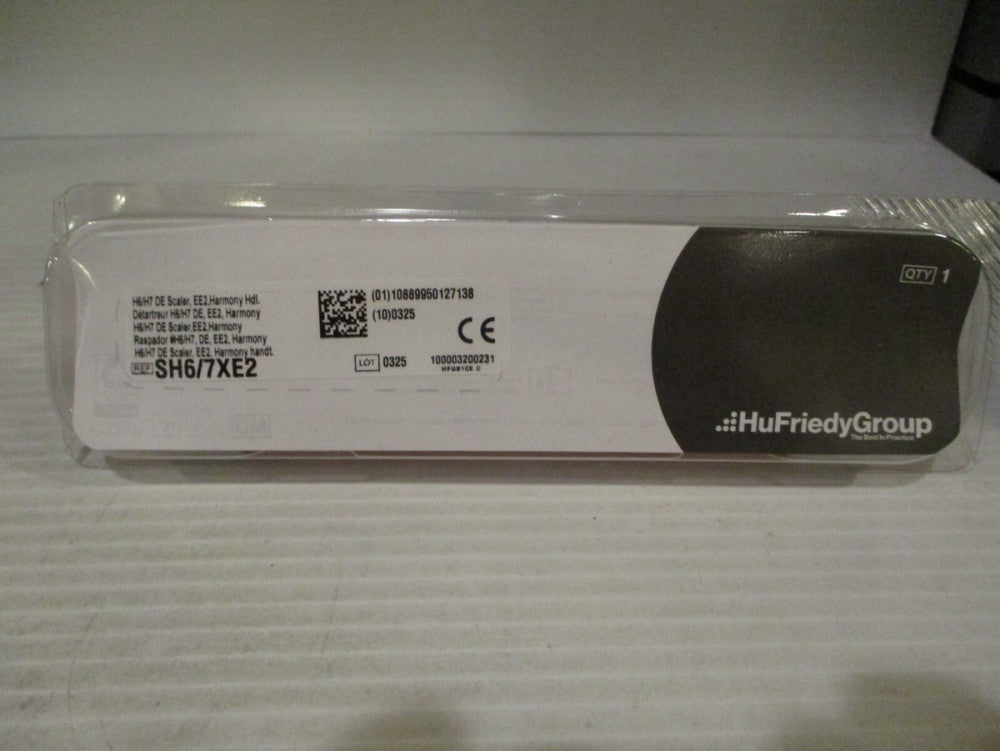 Hu-Friedy SH6/7XE2 Double End #H6/H7 Dental Scaler EverEdge 2.0 Harmony Handle