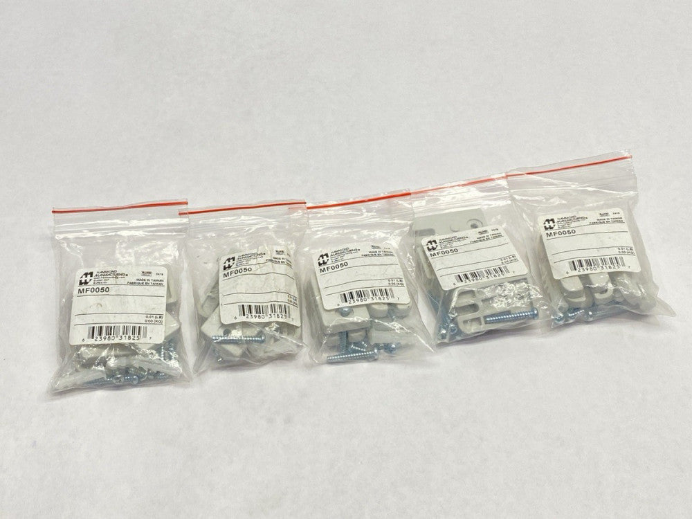 Hammond Manufacturing MF0050 Polycarbonate Mounting Feet For RP Series LOT OF 5
