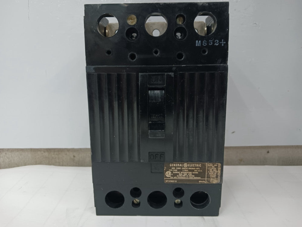 GENERAL ELECTRIC 225 AMP CIRCUIT BREAKER 3 POLE 240 VAC THQD32225 #1