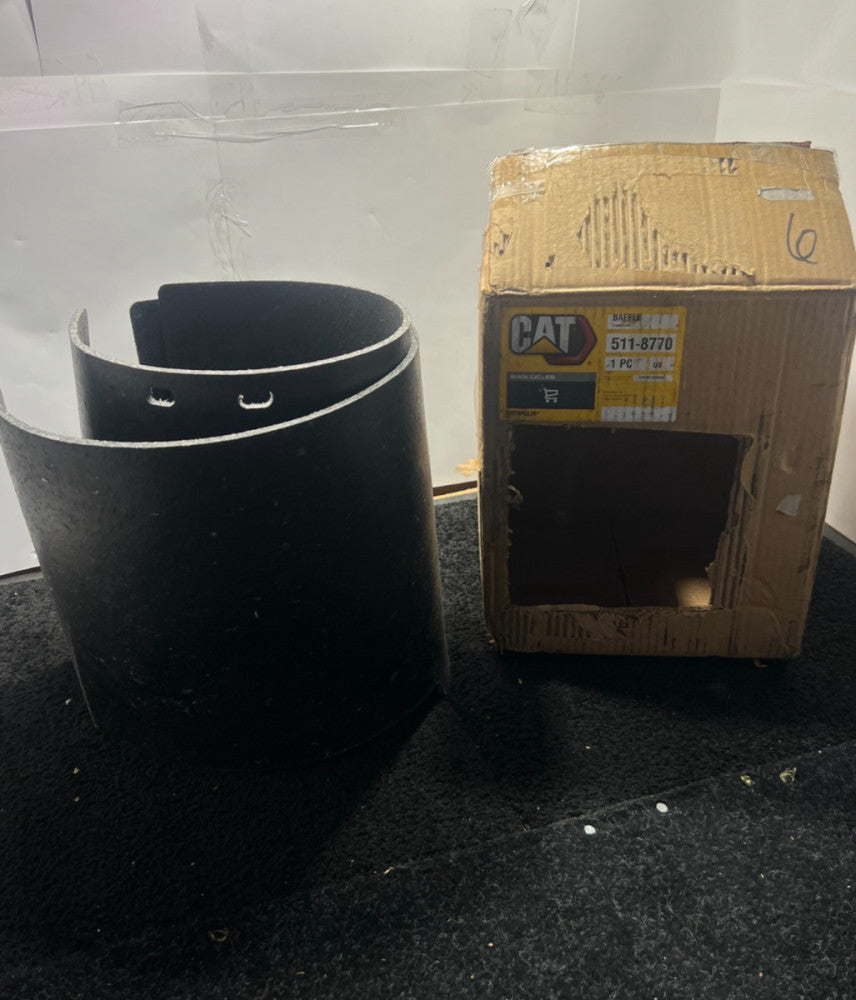 CAT 511-8770 Baffle Rubber & Fiber Rubber Rectangular Black For TRUCK 797F