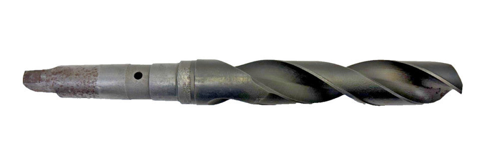 GEORGE WHALLEY DRILL BIT MORSE TAPER #4, 1-1/8" HSS 2 FLUTES OAL 14"
