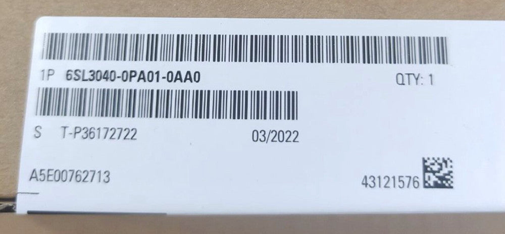 Siemens 6SL3040-0PA01-0AA0 CUA32 Control Unit Adapter NEW