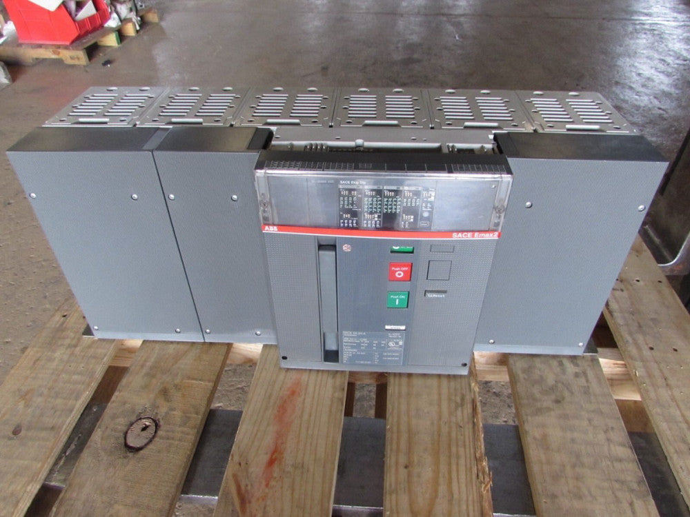 ABB SACE E6.2H-A , Emax-2 CIRCUIT BREAKER, w/Ekip DIP , LSIG, 6P/ 5000A/635V.