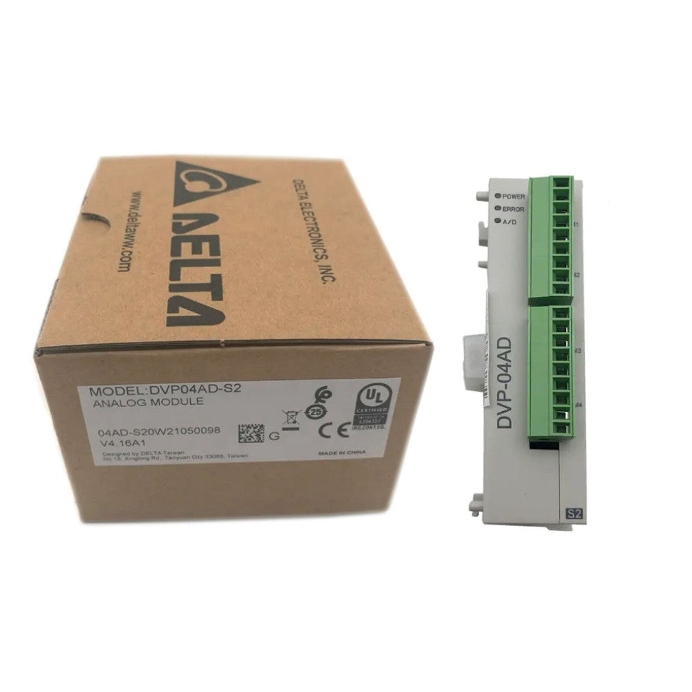 One Brand New Delta DVP04AD-S2 , 1-Year Warranty !