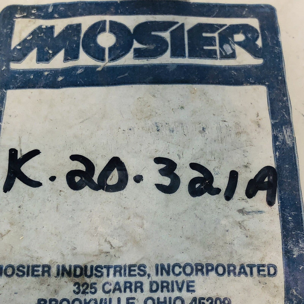 Mosier K-20-321A Solenoid Valve Repair Kit. *NEW In Sealed Bag* K-20–321A