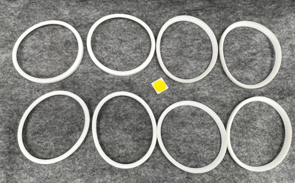 SEAL 720-041-600 PTEF ID 4" OD 4-1/2" LOT OF 8