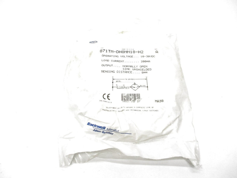 ALLEN BRADLEY 871TM-DH8NN18-H2 SER. A NSMP