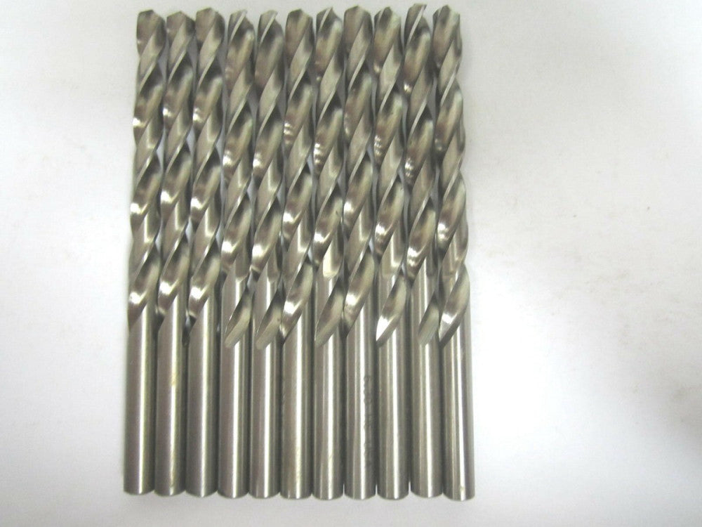  Michigan 6.30mm x 2-3/4" HSS Oxide Coated Jobber Length Drill Bits - Lot of 12