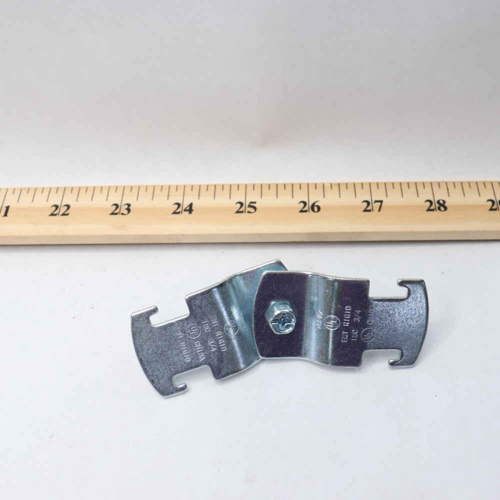 Topaz Pre-Assembled Multi-Grip Pipe & Conduit Clamp Electroplated Zinc 3/4"