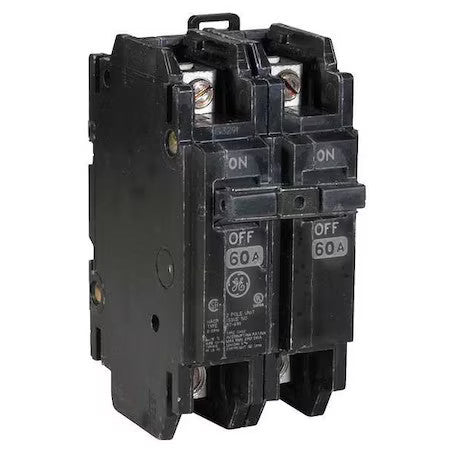 Ge Thqc2120wl Miniature Circuit Breaker, Thqc Series, 20A, 2 Pole, 120/240V Ac,