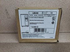 BREAKER LEVITON LB240 40A 2-POLE PLUG-IN BRANCH CIRCUIT HYDRAULIC MAGNETIC