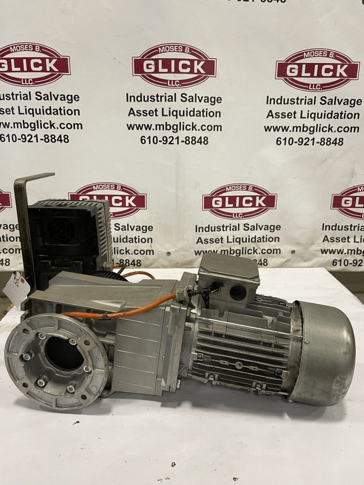 Lenze GKR06-2M VAK 100C32 Gearmotor with 8200 Motec 13346321 Inverter 3PH