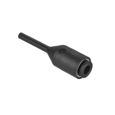 Legris 3168 60 56 Fractional Push-To-Connect Fitting, Nylon, Black