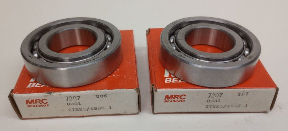 MRC 7207 Angular Contact Ball Bearing 35X72X17mm (Pack of 2)