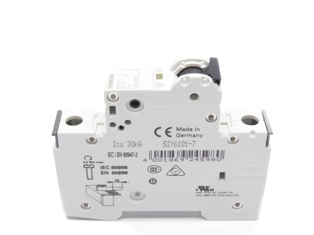 SIEMENS 5SY6101-7 230/400V 1A NSNP