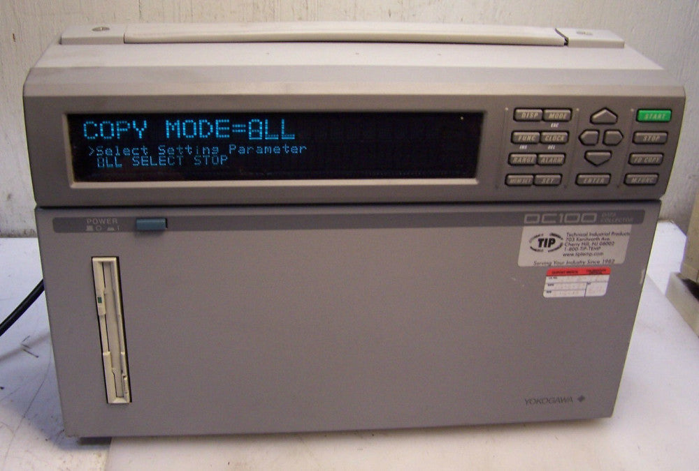 YOKOGAWA DARWIN DATA COLLECTOR TEST EQUIPMENT DC100-12-11-1D  D2/L1  100-240 VAC