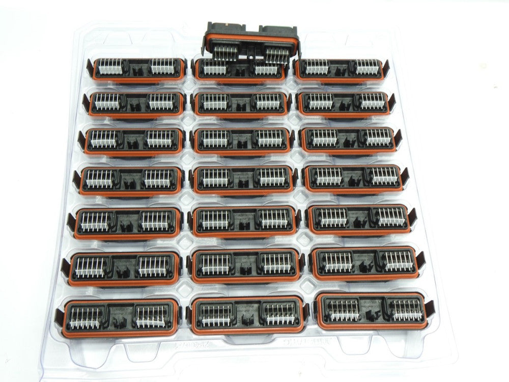 Lot of 22 - DTM13-12P12P-R008 - DEUTSCH DTM 24 Way PCB Mount Header DTM13 12P12P