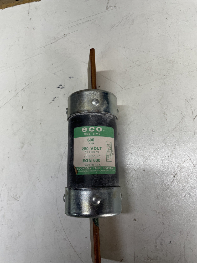 New no Box! ECO EON600 600A 250V ONE-TIME BLADE FUSE