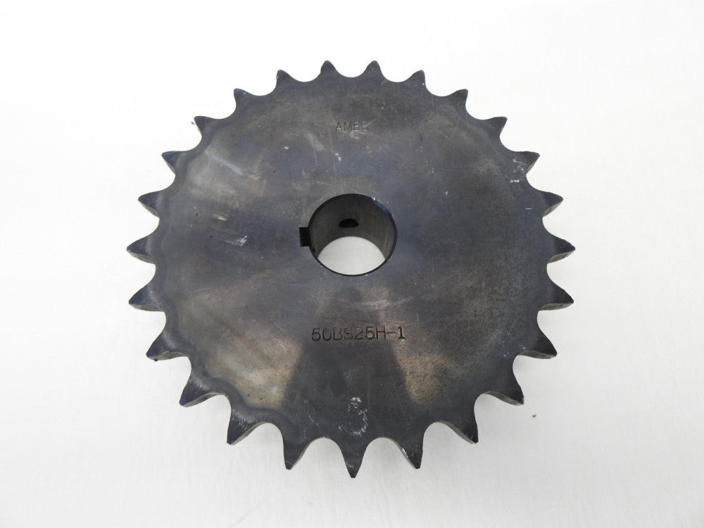 Amec 50BS25H-1 Single Roller Chain Sprocket 25 Teeth - NOB NEW!