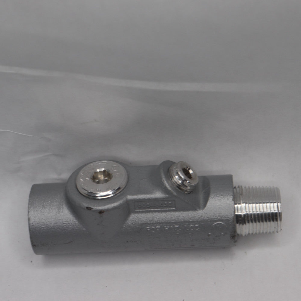 Male & Female Hub Vertical Conduit Seal Fitting Aluminum 0034303C
