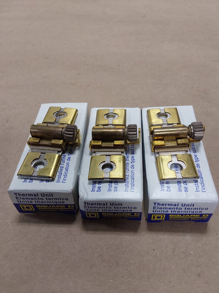 Square D B8.20 Overload Relay Thermal Unit NEW IN BOX ( Lot Of 3)