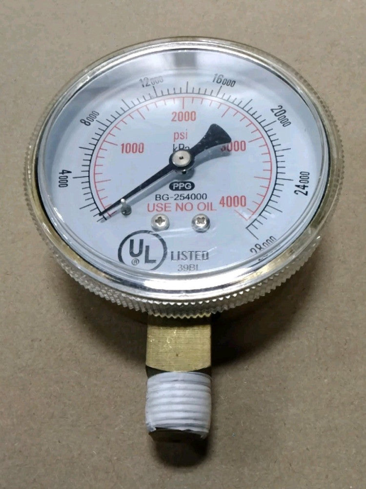 Ppg BG-254000  4000Psi Gauge C12