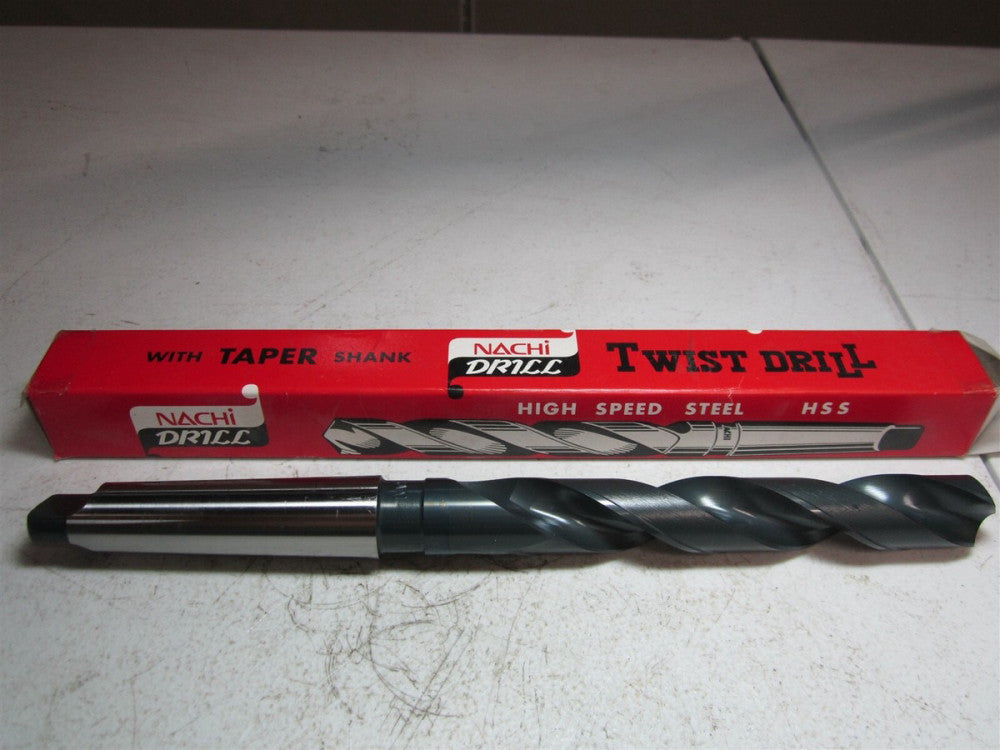 Nachi (1268972) List #601 57/64 Diam High Speed Steel Taper Shank Drill