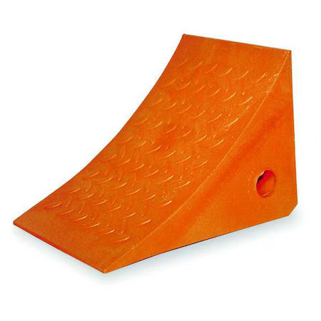 Zoro Select 4W941 Chock,Wheel,W8 In,Molded Urethane