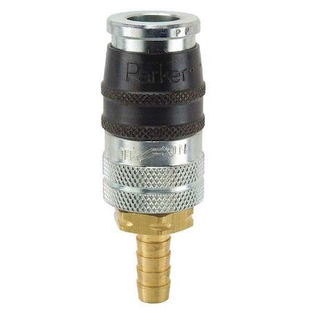 Parker Ez-501-8Hb Coupler Body,Steel,Hose Barb,110 Cfm